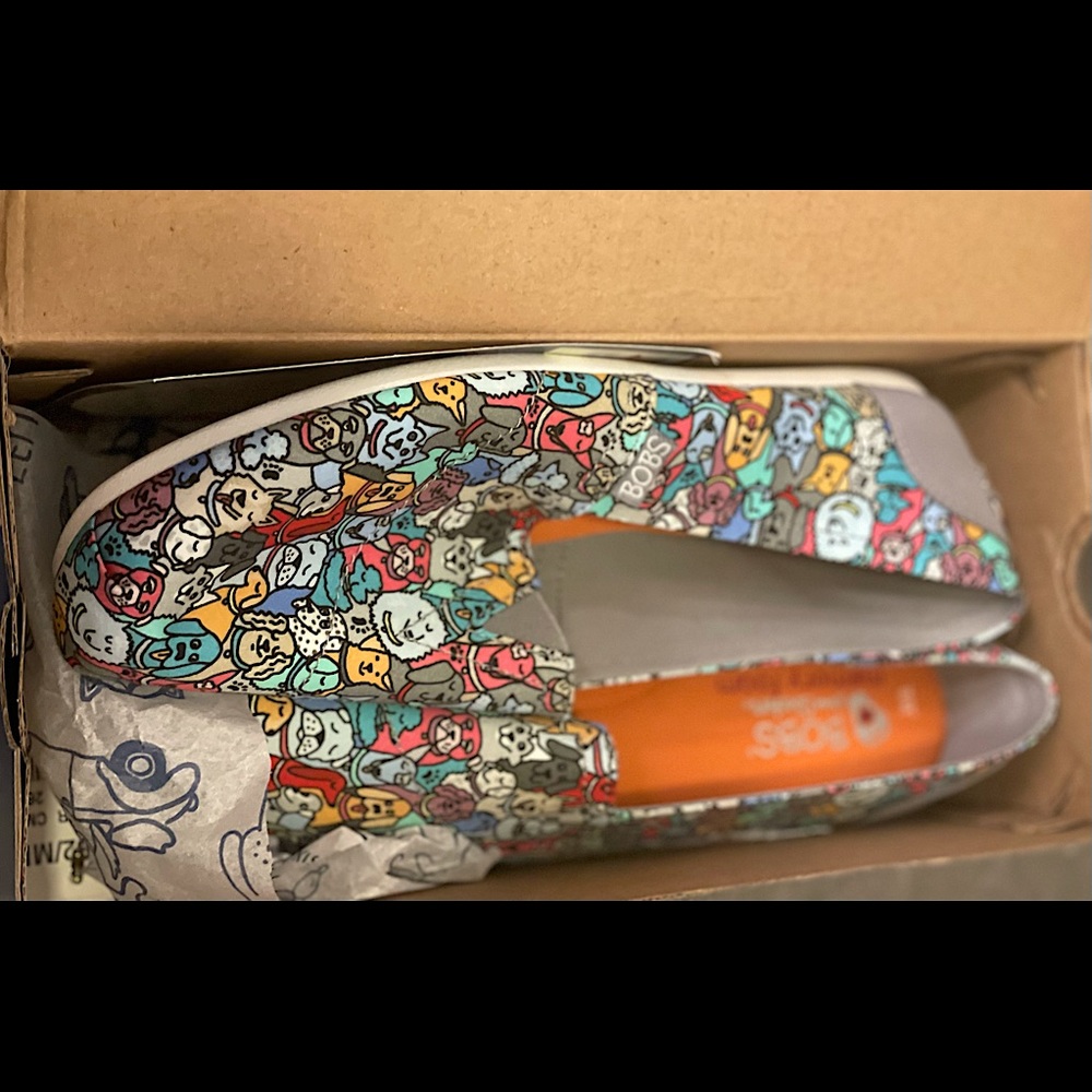 Skechers BOBS Woof Party Shoes (Worn 1x) - Size 9